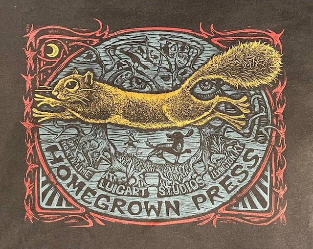 Homegrown squirrel t-shirt
